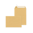 Versandtasche ohne Fenster C5 162x229mm mit Haftklebung 90g braun Natron Recyclingmaterial (PACK=500 STÜCK) Produktbild