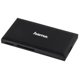 Card Reader USB-3.0 Slim Multi schwarz Hama 00181018 Produktbild
