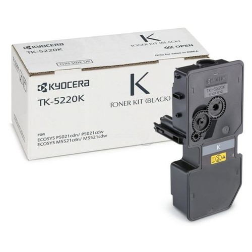Toner für Kyocera Ecysys P5021/5521 1200 Seiten schwarz Kyocera TK5220K Produktbild Front View L