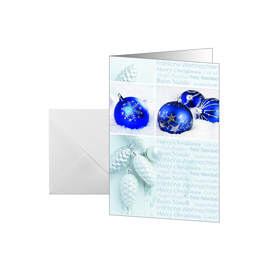 Weihnachts-Faltkarten inkl. Umschläge A6 220g Seasons Greetings Sigel DS057 (PACK=25 KARTEN + 25 KUVERT) Produktbild