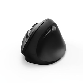 Wireless Optical Mouse EMW-500 vertikal ergonomisch 6 Tasten schwarz Hama 00182699 Produktbild
