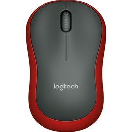 Wireless Optical Mouse M185 3 Tasten rot Logitech 910-002240 Produktbild