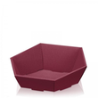 Präsentkorb Modern bordeaux 380 x 340 x 75/130mm / mittel Famulus 077963 Produktbild