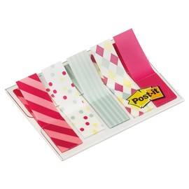 Haftstreifen Post-it Index Mini Candy Collection durchgefärbt 11,9x43,2mm 5 Farben 3M 684-CAN5 (PACK=5x20 STÜCK) Produktbild