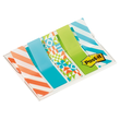 Haftstreifen Post-it Index Mini Geo Collection durchgefärbt 11,9x43,2mm 5 Farben 3M 684-GEO5 (PACK=5x20 STÜCK) Produktbild