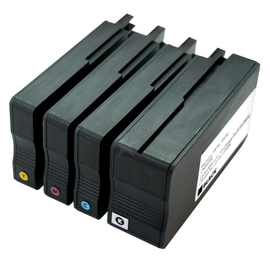 Tintenpatrone (C2P43AE) Multipack für Officejet 8100/8600 schwarz/cyan/ magenta/yellow BestStandard Produktbild