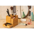 Schreibtisch-Organizer Bambus 10,3x10,3x11,7cm mit Klebefilm-Abroller WEDO 611707 Produktbild Additional View 3 S