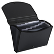 Fächermappe Exacase A4 13-teilig PP schwarz Exacompta 55934E Produktbild Additional View 2 S