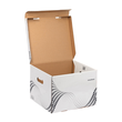 Archiv Container easybox mit Deckel Größe M 367x263x325mm weiß Leitz 6136-00-00 Produktbild Additional View 4 S
