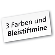 Vierfarb-Kugelschreiber 4 Colours 3+1 HB 0,4/0,7mm Bic 942104 Produktbild Side View S