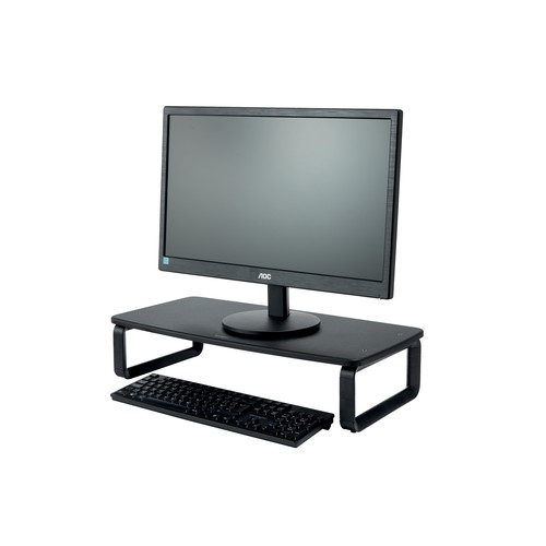 Monitor Ständer Smart Fit Plus breit 308x57x620mm schwarz Metall/Kunststoff Kensington K52797WW Produktbild Additional View 1 L