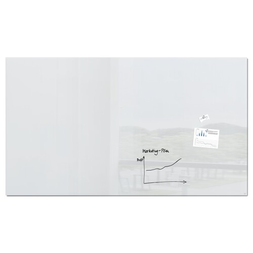 Glas-Magnetboard artverum 2400x1200x18mm super-weiß inkl. Magnete Sigel GL235 Produktbild