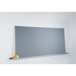 Pinnwand mobil grau mit Aluminiumrahmen 90x180cm Sigel MU010 Produktbild Additional View 4 S