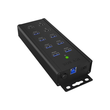 ICY BOX IB-HUB1703-QC3 - Hub - 7 x SuperSpeed USB 3.0 Produktbild Additional View 1 S
