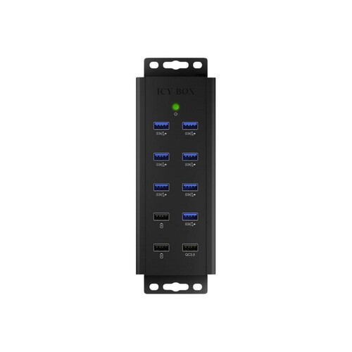 ICY BOX IB-HUB1703-QC3 - Hub - 7 x SuperSpeed USB 3.0 Produktbild Additional View 3 L