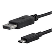 StarTech.com 3ft/1m USB C to DisplayPort 1.2 Cable 4K 60Hz, USB-C to DisplayPort Adapter Cable HBR2, Produktbild Additional View 1 S