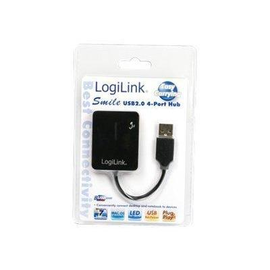 LogiLink Smile USB2.0 4-Port Hub - Hub - 4 x Produktbild