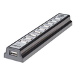 Manhattan USB-A 10-Port Desktop Hub, 10x USB-A Ports, 480 Mbps (USB 2.0) Produktbild