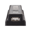 Manhattan USB-A 10-Port Desktop Hub, 10x USB-A Ports, 480 Mbps (USB 2.0) Produktbild Additional View 3 S