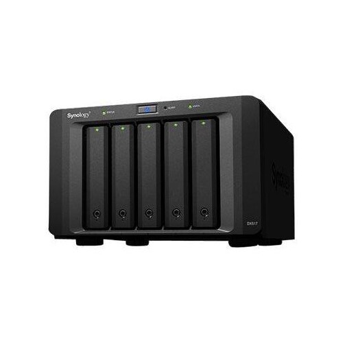 Synology DX517 - Speichergehäuse - 5 Schächte Produktbild Additional View 1 L