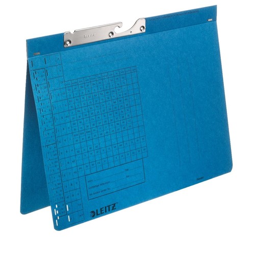 Pendelhefter Amtsheftung 320g blau Manilakarton Leitz 2093-00-35 Produktbild Front View L