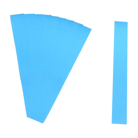 Einsteckkarten für magnetische Schienen 60x15mm blau Ultradex 849207 (PACK=220 STÜCK) Produktbild