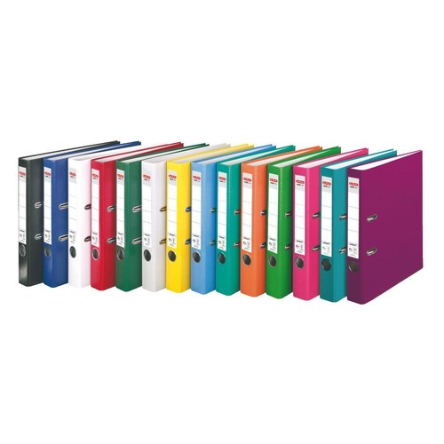 Ordner maX.file protect A4 50mm rot PP Herlitz 300007116 Produktbild Additional View 9 L