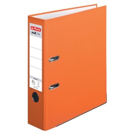 Ordner maX.file protect A4 80mm orange PP Herlitz 10556470 Produktbild