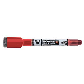 Whiteboardmarker WBME-VS-UF-R-BG V-Board Master S UF rot und Wischer Pilot 5086702 (PACK=1 WHITEBOARDMARKER + 1 WISCHER) Produktbild