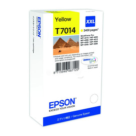 Tintenpatrone T7014XXL für Epson WP4015DN/WP4525DNF 3400Seiten yellow Epson T701440 Produktbild