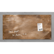 Glas-Magnetboard artverum 910x460x15mm Design Used-Bronze inkl. Magnete Sigel GL267 Produktbild