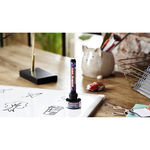 Whiteboardmarker 360/4 S Etui 1,5-3mm Rundspitze sortiert trocken abwischbar Edding 4-360-4-2 (SET=4 STÜCK) Produktbild Additional View 6 L