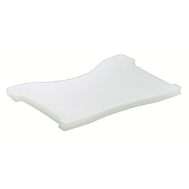 Stützplatte für Lernkartei CROCO A8 quer klar-transparent Kunststoff HAN 9028-63 Produktbild