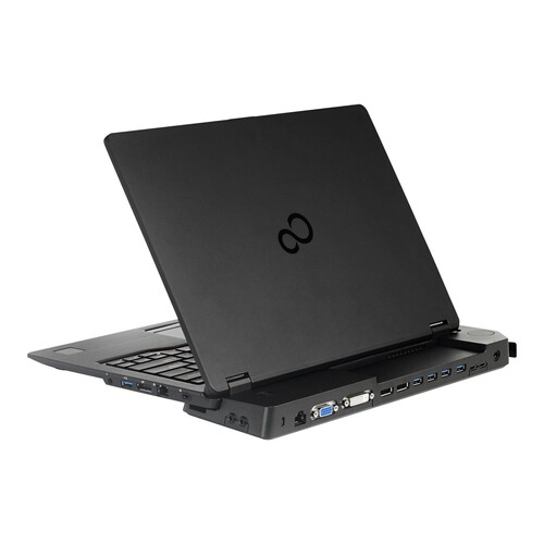 Fujitsu Port Replicator - VGA - für LIFEBOOK E5410 Produktbild Front View L