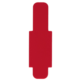 Stecksignal 12x40mm rot Hartfolie Leitz 6030-00-25 (BTL=50 STÜCK) Produktbild