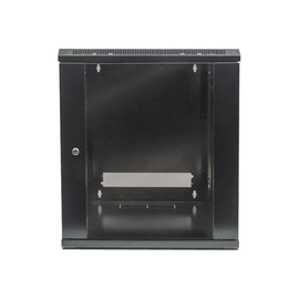 Intellinet Network Cabinet, Wall Mount (Standard), 12U, Usable Depth 260mm/Width 510mm, Black, Flatp Produktbild