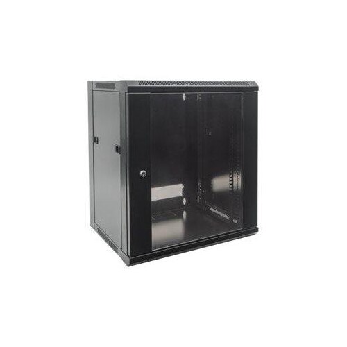 Intellinet Network Cabinet, Wall Mount (Standard), 12U, Usable Depth 260mm/Width 510mm, Black, Flatp Produktbild Additional View 3 L