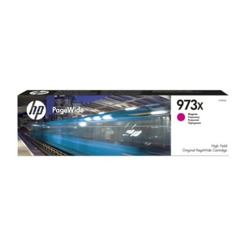 Tintenpatrone 973X für HP PageWide Pro 450 82ml magenta HP F6T82AE Produktbild Front View L