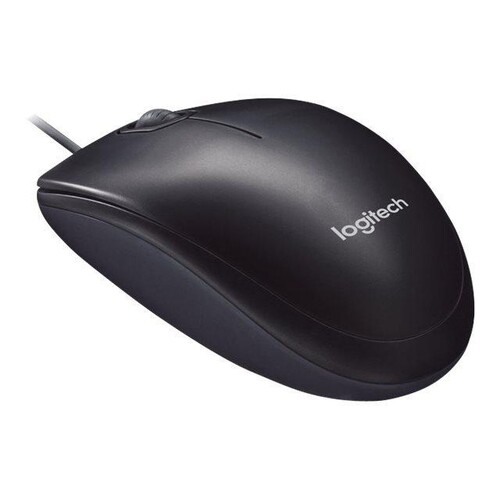 Logitech M90 - Maus - rechts- und linkshändig Produktbild Additional View 1 L