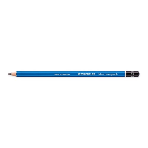 Bleistift Mars Lumograph 100 sechskant Staedtler 100-7B Produktbild
