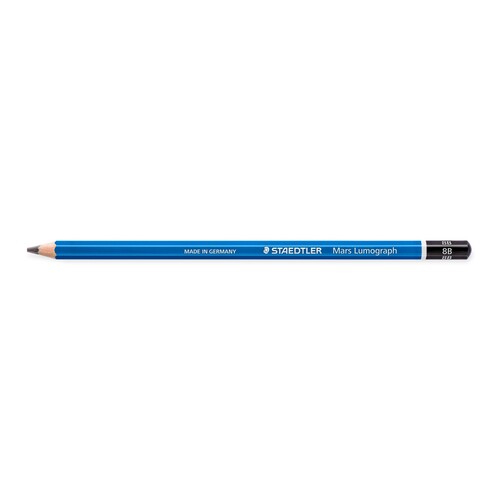 Bleistift Mars Lumograph 100 sechskant Staedtler 100-8B Produktbild