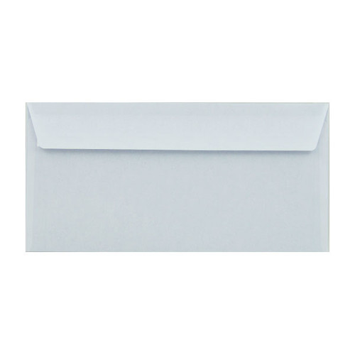 Briefumschlag SOPORSET ohne Fenster DIN lang 110x220mm Laserbedruckbar mit Haftklebung 80g weiß blauer Innendruck (PACK=1000 STÜCK) Produktbild Additional View 2 L