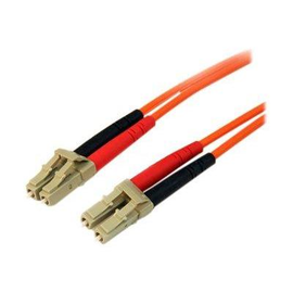 StarTech.com 3m Fiber Optic Cable - Multimode Duplex 50/125 - LSZH - LC/LC - OM2 - LC to LC Fiber Pa Produktbild