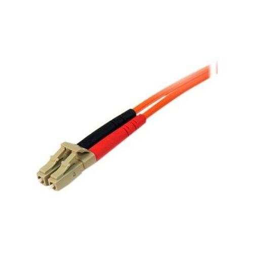 StarTech.com 3m Fiber Optic Cable - Multimode Duplex 50/125 - LSZH - LC/LC - OM2 - LC to LC Fiber Pa Produktbild Additional View 1 L