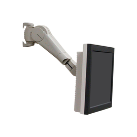 Ergotron 400 Series - Befestigungskit (Gelenkarm, Basis, VESA Adapterplatte) - für LCD-Display - Gra Produktbild