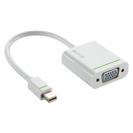 DisplayPort Adapter Mini DisplayPort auf VGA weiß Leitz 6309-00-01 Produktbild