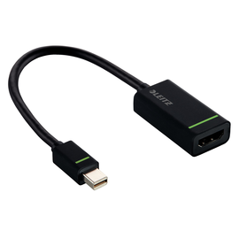 DisplayPort Adapter Mini DisplayPort auf HDMI schwarz Leitz 6310-00-95 Produktbild