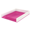 Briefkorb WOW Duo Colour für A4 267x49x336mm weiß/pink metallic Kunststoff Leitz 5361-10-23 Produktbild