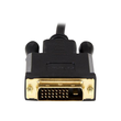 StarTech.com DisplayPort auf DVI Kabel 1,8m - Stecker/Stecker - DP zu DVI Adapter/ Konverter - 1920x Produktbild Additional View 2 S