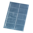 Visitenkartenhüllen A4 für 100Karten glasklar PP Herlitz 400196356 (PACK=10 STÜCK) Produktbild Additional View 1 S